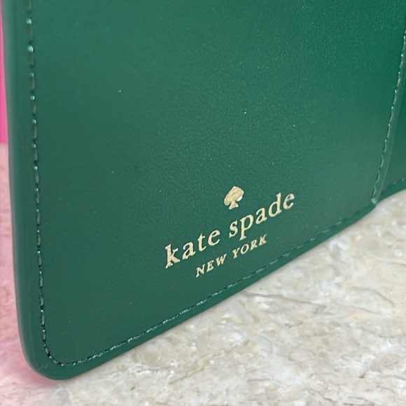 ♠️kate spade Harvest Time Printed Large Slim Bifold Wallet, Cream Multi NWT - Picture 10 of 12